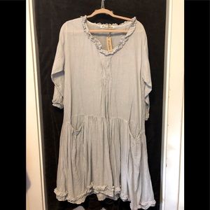 NWT Lightweight casual dress w/ pockets